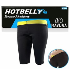 HOTBELLY Neopren Schwitzhose Saunahose Hot Yogahose Sport Abnehmen Fitness Hose
