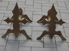 alter französicher Kaminhund Feuerbock Kaminböcke Kamin Feuerböcke Kaminbock