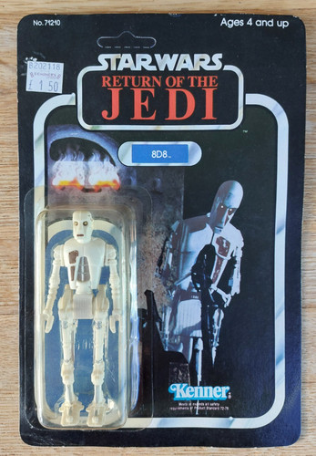 Vintage star wars moc 8d8 - wars,