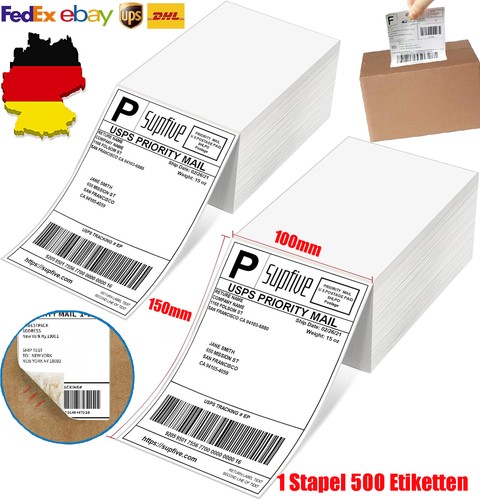 500stk versand thermo - 500stk,