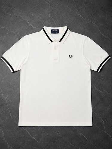 Fred perry polo - fred, weiß
