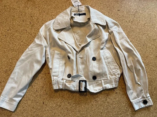 Zara jacke creme weiß - creme,