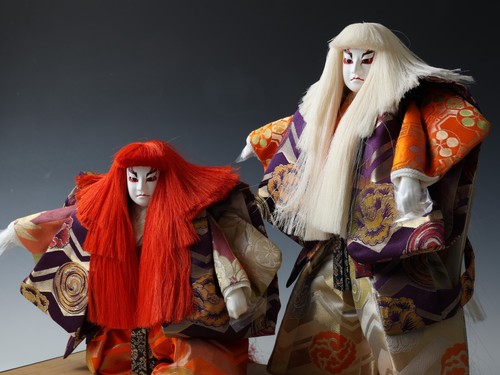 Japanische vintage kabuki - japanische,