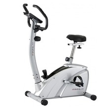 Finnlo Heimtrainer Corum, Silber/weiß/anthrazit, Modell 3106 Fitnessrad /Display