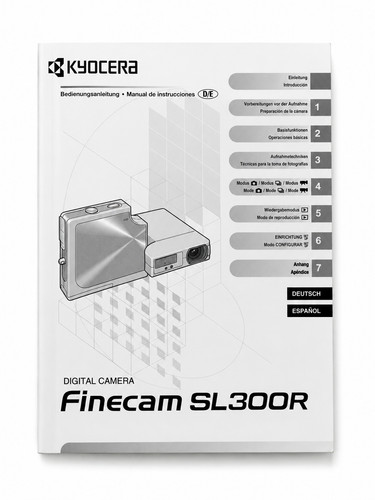 Kyocera finecam sl300r - finecam,