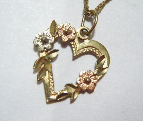 Vintage 14k tri farben - tri,