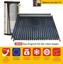 🔥 Warmwasser Heizungsunterstützung Solaranlage Heizung Set Komplettset Heatpipe