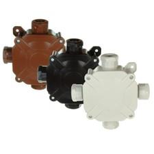 Abzweigdose Verteilerdose IP67 AP Verbindungsdose 5 Klemmen bis 4 mm²