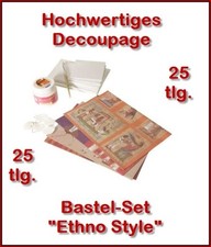 Decoupage bastel set - decoupage, ethno