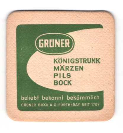 Bierdeckel fürth bay - bierdeckel,