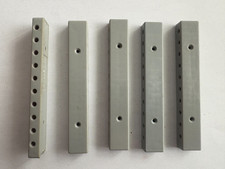 5 x Verteilerplatte Verteilerleiste Verteiler grau, ansehen, Schnäppchen !!!