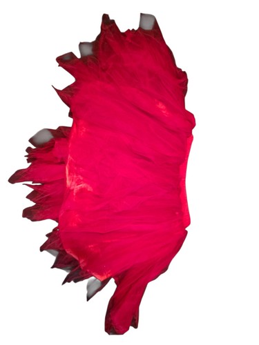 Auffälliger roter rock mit - rock,