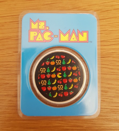 1oz silber pac - ms., pac-man