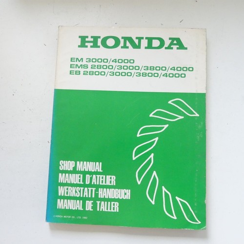 Honda ems 3000 - ems, 4000