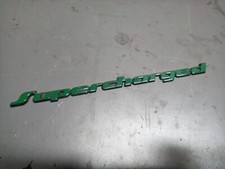 VW Corrado Supercharged Heckemblem G60 Tuning Grün Edition Emblem Audi Golf 2