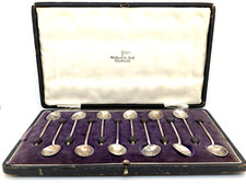 Art Deco 12er Set Löffel für