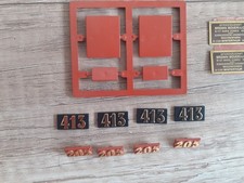 LGB Lok 2045 Konvolut Schilder