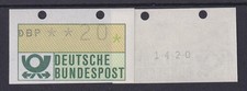 ATM Bund 1.Ausgabe 20Pfg-Wert