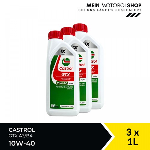 Castrol gtx 10w b4 vw - castrol, 10w-40