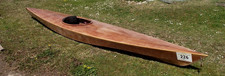 Designer Seekajak, aus Bootsbausperrholz, selbst hergestellt, Deck aus Red Cedar
