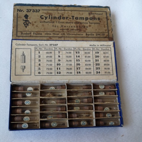 Set zylinder cylinder - cylinder, tampons