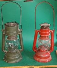 Alte Laterne -  Konvolut Feuerhand 276,BW China Lampe rot