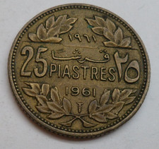 Libanon 25 Piaster, 1961 ##