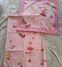 2 Sets Bettwäsche Ballerina Prinzessin rosa TOP 135 x 200 (4-teilig)