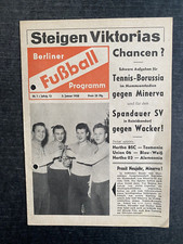 05.01.1958 Hertha BSC - SC