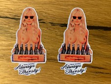 2x Sexy Girl Aufkleber Skater