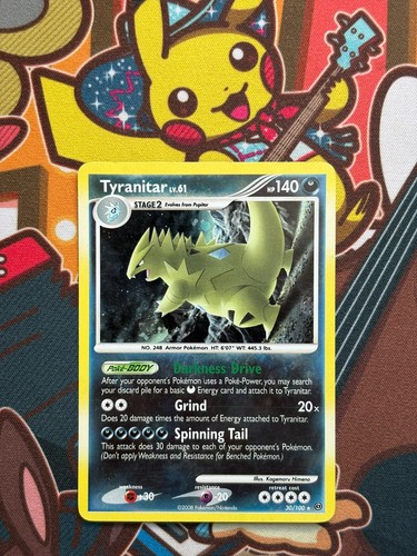 Tyranitar holo 100 - tyranitar, 30/100