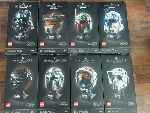 Lego star wars helme - wars, stück