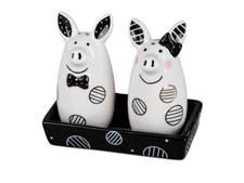 Salz + Pfeffer Streuer Deko