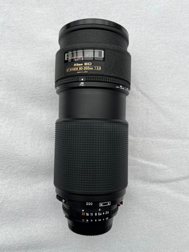 Objektiv nikon nikkor - objektiv, af