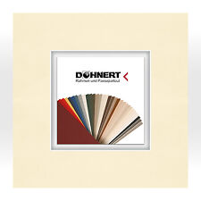 Passepartout für Bilderrahmen, Standard - Phantomschwarz, Muschel und Leitzgrau