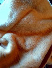 Wolldecke Vintage 80ern Gelb