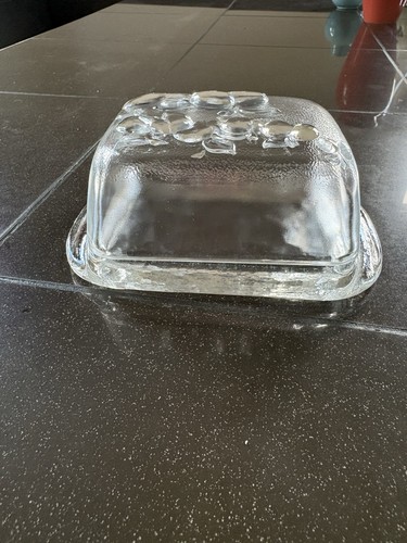 Glas butterdose - glas,