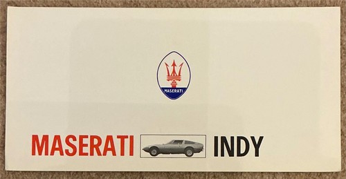 Maserati indy sportwagen - maserati,