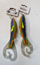 2 x ABU Beast Twintail 21cm, 74g, UVP 19,98€ Farbe Shadow Tiger