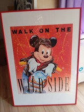Schönes Wandbild Disney Micky Maus Biker