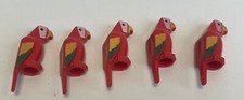 Lego 5 x Papagei Vogel Bird