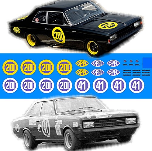 Opel rekord renntourenwagen - opel,