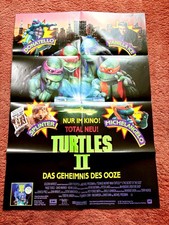 Turtles 2 - Kinoplakat Poster Din A1, TMNT, Teenage Mutant Ninja Turtles