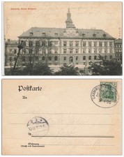 AK Chemnitz Rathaus Bahnpost