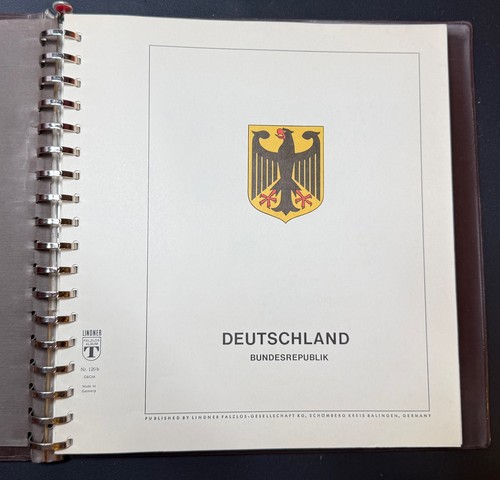 Lindner vordruckalbum - t-,
