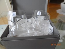 ARNSTADT 2 Whiskygläser Mon Plaisir (9 cm) Kristallglas mundgeblasen-NP 280,00€