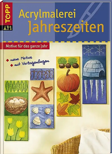 Acrylmalerei jahreszeiten - acrylmalerei,