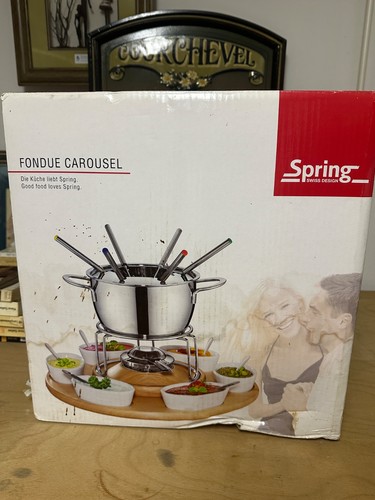 Fondue carousel spring - fondue,