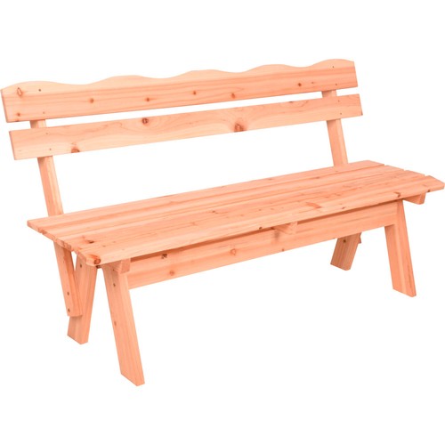 Gartenbank holz sitzer - gartenbank, 2-sitzer