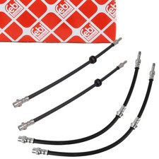 4x febi Bremsschlauch für BMW 3er E46 316-330i 318d 320d 330d vorne + hinten